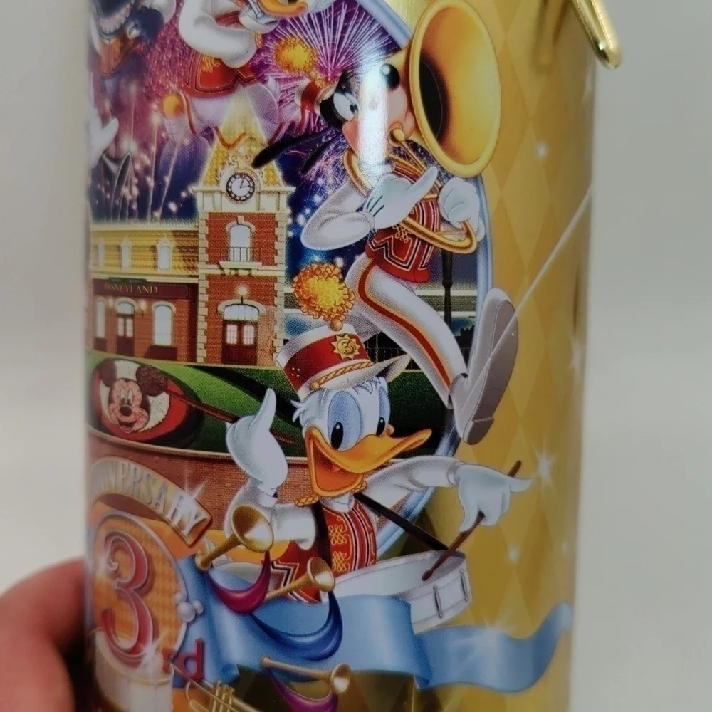 𝅺DISNEYLAND Hong Kong 3rd Anniversary Commemorative Tin Collectible